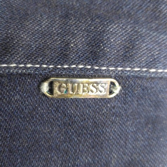 GUESS Flare Jeans 28 Denim Trouser No Pockets C519 - Picture 4 of 6